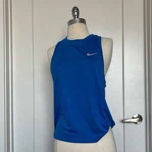 Vibrant Blue Nike Racerback Workout Tank